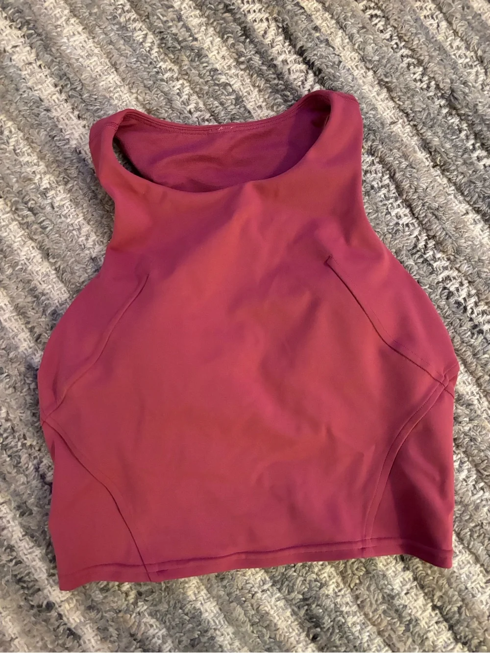 Lululemon | Women’s High-Neck Crop Tank Top - Rose